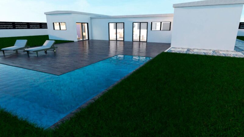 Casa Prefabricada de Hormigón H1 54544