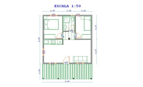 Casa Prefabricada Modelo Kori 56538
