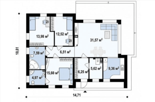 Casa Prefabricada León 54615