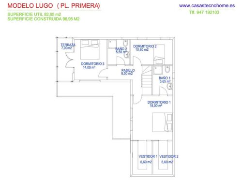 Casa Modular Modelo Lugo 56527