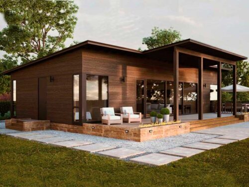 Casa Modular de Madera Madrid 56583