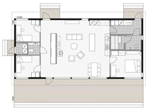 Casa Modular de Madera Madrid 56586