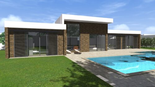 Casa Prefabricada Moderna Miraflores 54020