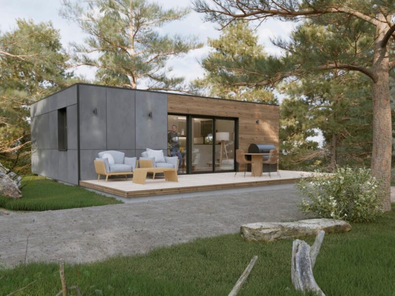 Casa Modular de 2 habitaciones