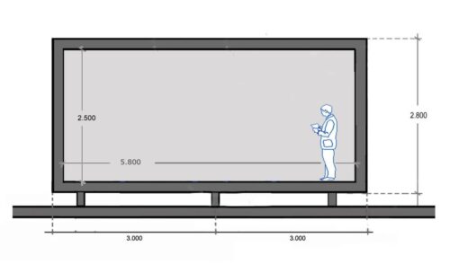Casa Modular de 2 habitaciones 54171