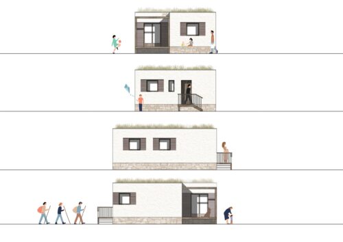 Casa Modular Montcau 54m2 55430