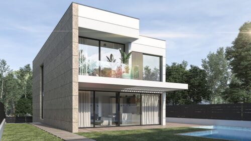 Casa Pasiva minimalista Ana 54238