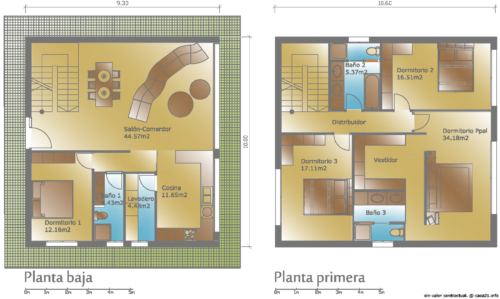 Casa Prefabricada Minimalista Piura 54025