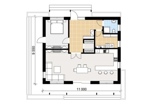 Casa Prefabricada 104M2 54415