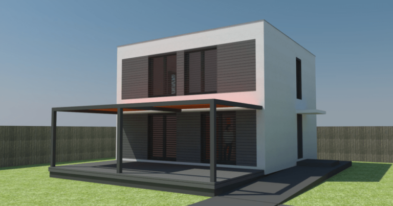 Casa Pasiva Qubic 128 55622