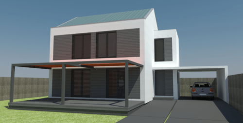 Casa Pasiva Qubic 128 55628