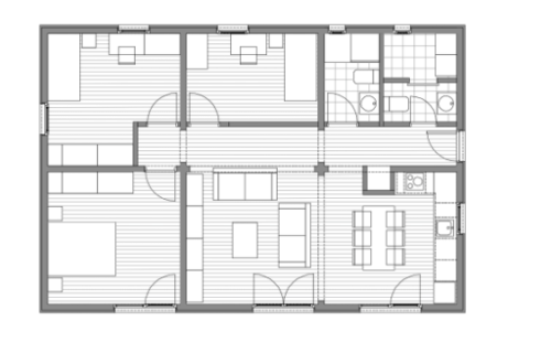 Casa Pasiva Qubic 96 55620