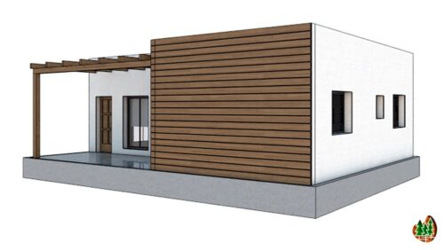 Casa Prefabricada San Sebastián 75M2 56352