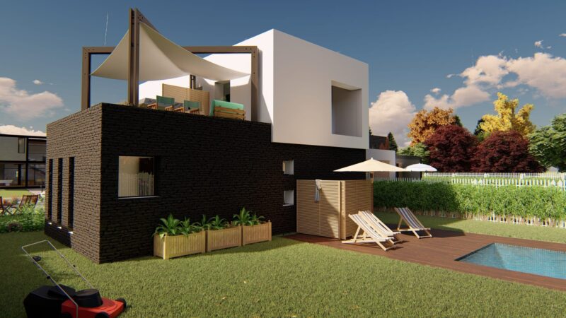 Casa Prefabricada Home T100