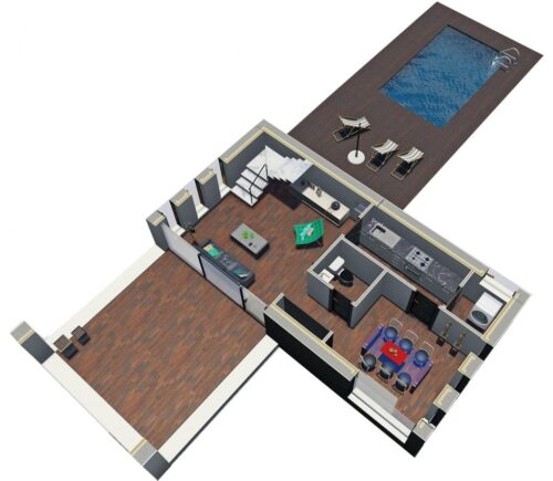 Casa Prefabricada Home T100 54536
