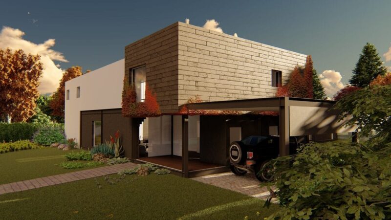 Casa Prefabricada Home T300