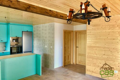 Casa de Madera 117m2 con porche 53778