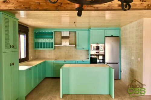 Casa de Madera 117m2 con porche 53776