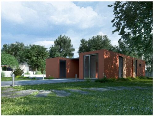 Casa Modular Prefabricada Hormigón L 54093