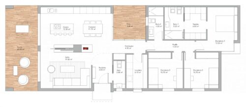 Casa Prefabricada Q1 54121