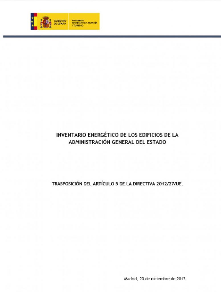 Inventario Energético de Edificios Públicos 37884