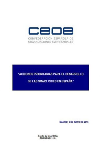 Acciones para el Desarrollo de Smart Cities en España 38700