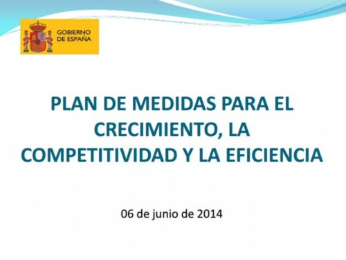 Medidas de Crecimiento, Competitividad y Eficiencia. 38064