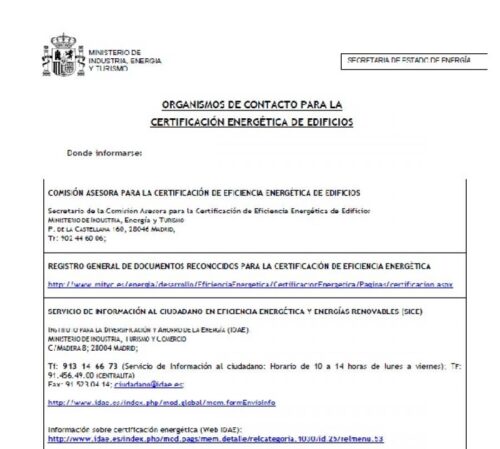 Dónde Realizar el Registro del Certificado Energético 37300