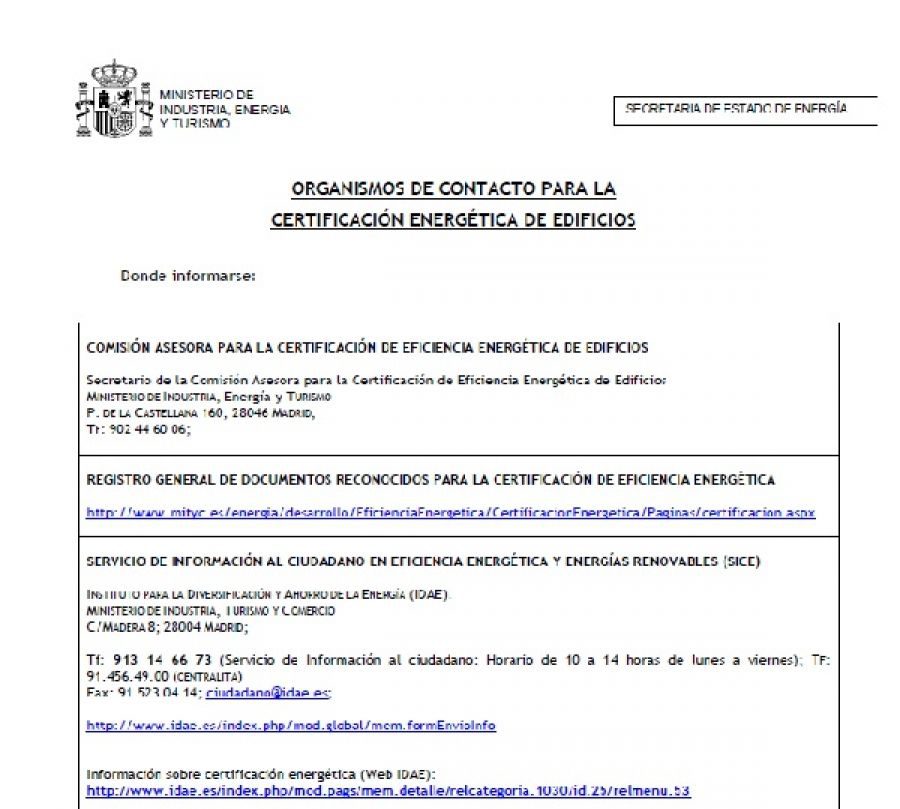 Dónde Realizar el Registro del Certificado Energético 37300