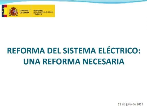 Reforma del Sistema Eléctrico 37373