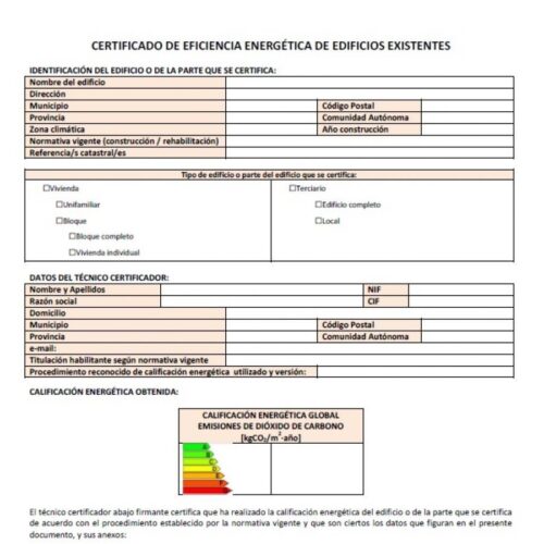 Cómo Realizar el Informe de Certificado Energético 37304