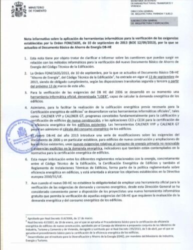 Herramientas Informáticas para verificar el DB-HE 37799