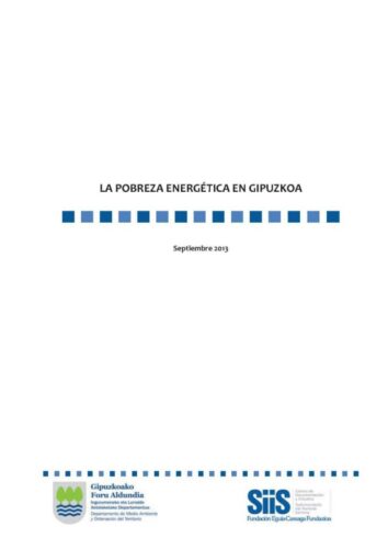 La Pobreza Energética en Gipuzkoa 37721