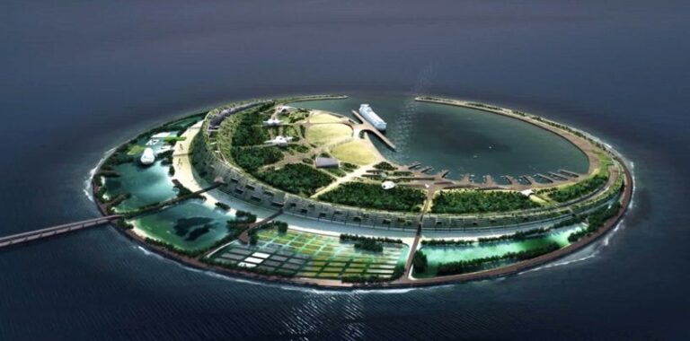 10 Proyectos Compiten para Diseñar una Isla Artificial Ecológica 39339