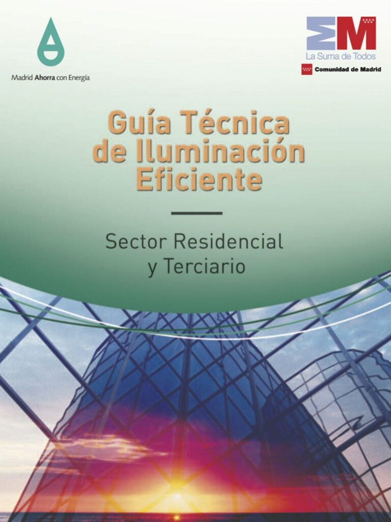 Guía de Iluminación Eficiente, Sector Residencial y Terciario 38982