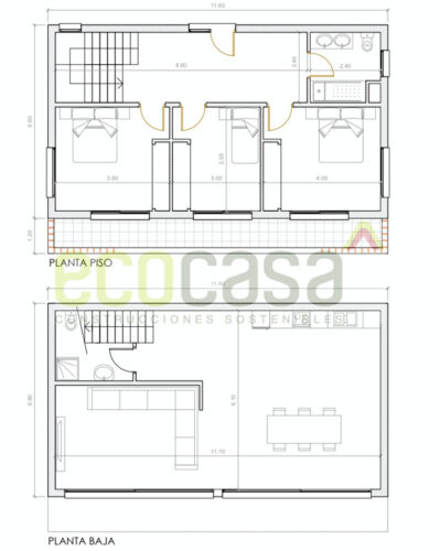 Casa de Madera ECO 180 54226