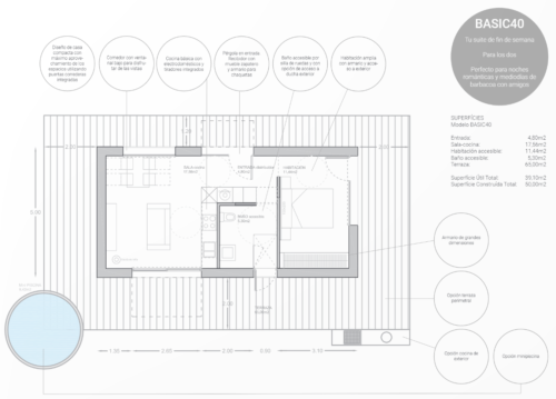 Minicasa Pasiva Basic 40 55563