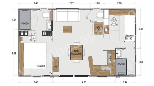 Mobil Home New Valley NV 820 56444
