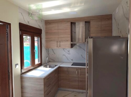 Cabaña de Madera Modelo Cubo 5 54052