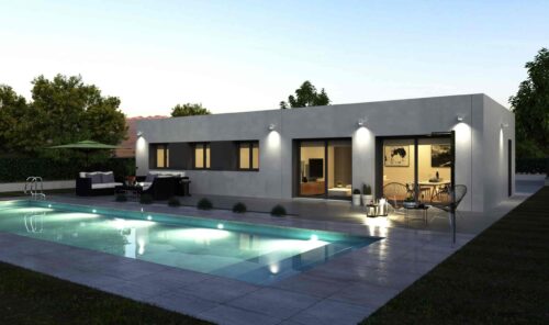 Vivienda Prefabricada Modelo Simply 53769