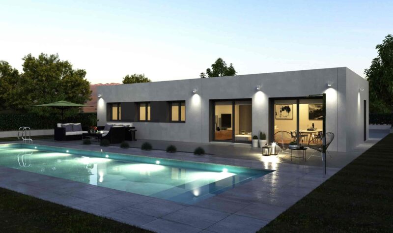 Vivienda Prefabricada Modelo Simply