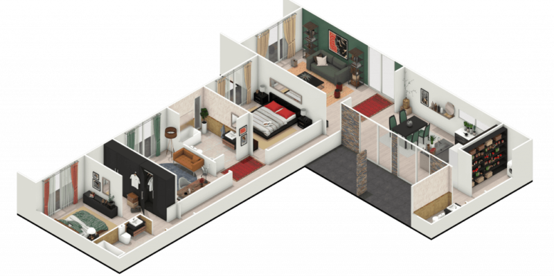 Vivienda Modular Gama Elegant Modelo 301