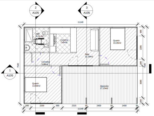 Vivienda Modular Gama Comfort Modelo 202 53829