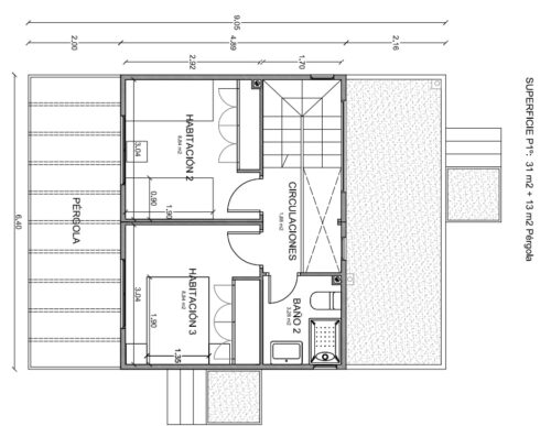 Casa de Madera Natura Blu 102 Dúplex 54084