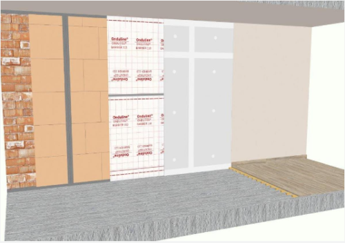 Nuevo Sistema de aislamiento para trasdosados y tabiquería interior: ONDUTHERM WALL de Onduline 49796