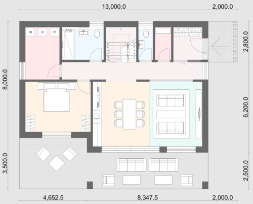 Casa Prefabricada Modelo KUKLJICA 53833