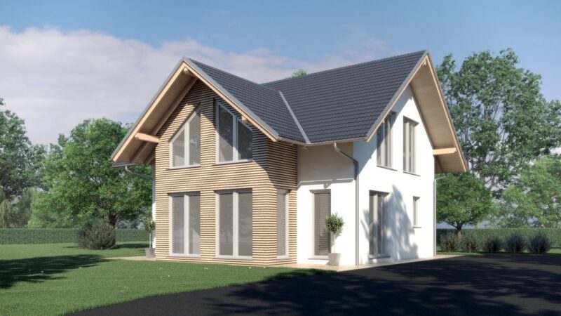 Casa Prefabricada Modelo PARADISE 53835