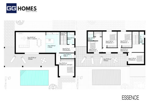 Casa Prefabricada Eco Essence 56188